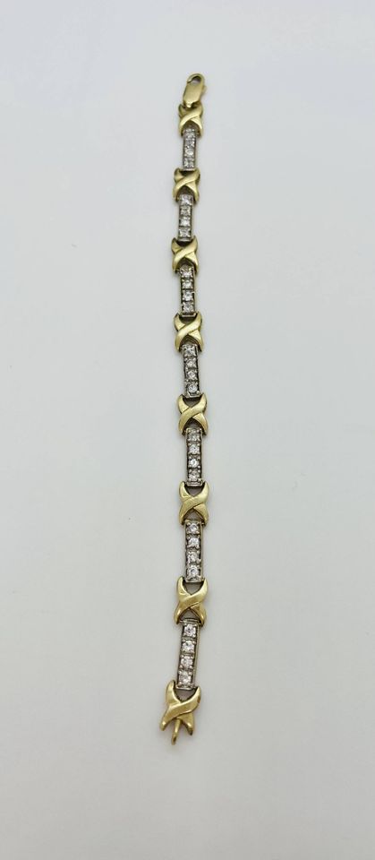 10kt yellow gold Natural Diamonds Bracelet