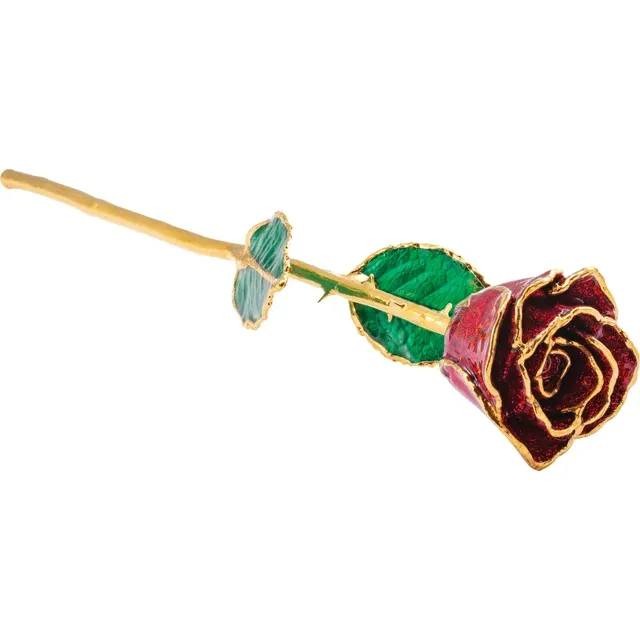 FREE 24k gold lacquered real rose, with every pruchase of Engagment ring over $1000.00.